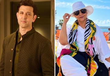 Hrithik Roshan and Family Celebrate Pinkie Roshan's 73rd Birthday