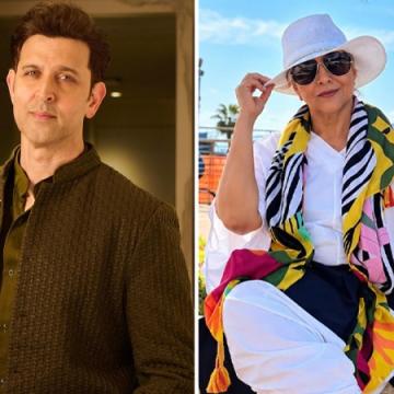 Hrithik Roshan and Family Celebrate Pinkie Roshan's 73rd Birthday