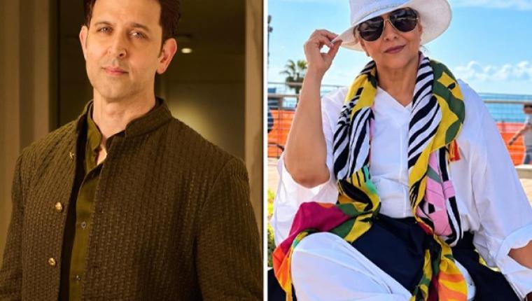 Hrithik Roshan and Family Celebrate Pinkie Roshan's 73rd Birthday