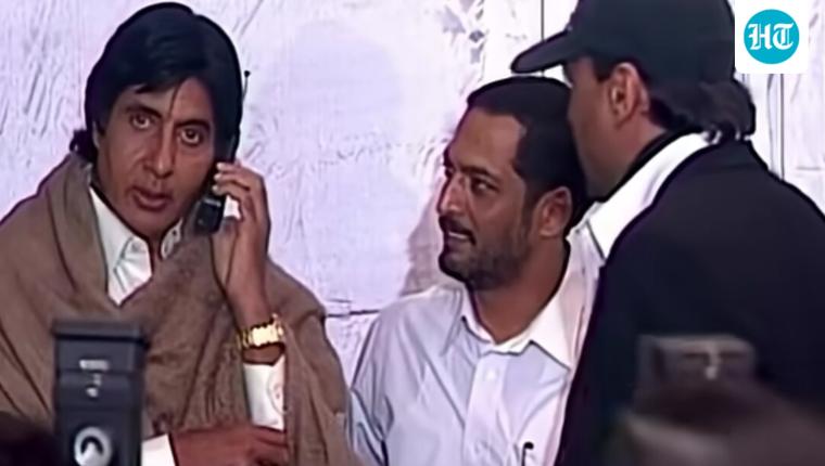 Amitabh Bachchan Shares Emotional Throwback Video Featuring Nana Patekar