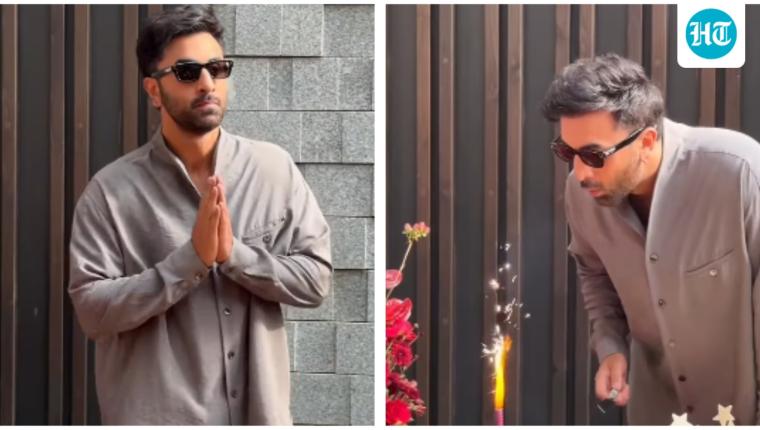 Ranbir Kapoor Celebrates 44th Birthday with Fans and Paparazzi