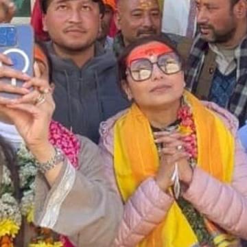 Rani Mukerji Visits Badrinath and Kedarnath Temples Following Mother's Passing