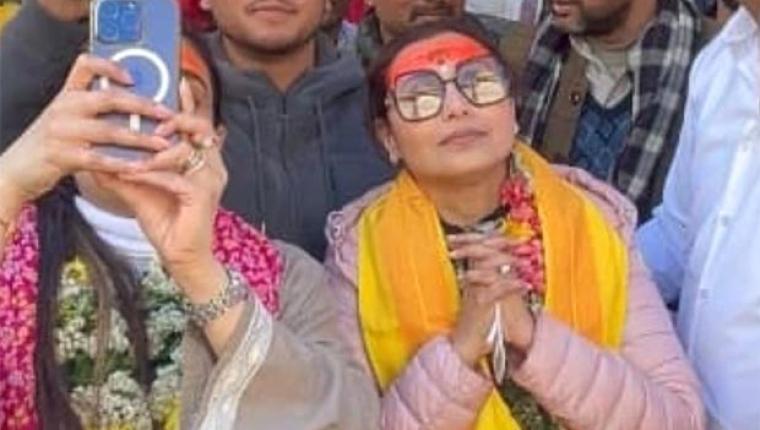 Rani Mukerji Visits Badrinath and Kedarnath Temples Following Mother's Passing