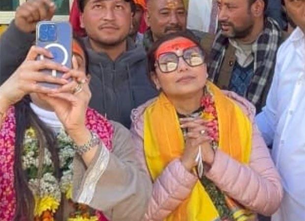Rani Mukerji Visits Badrinath and Kedarnath Temples Following Mother's Passing