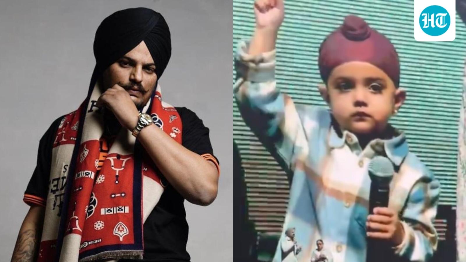 Complaint Filed Over Sidhu Moose Wala’s Toddler Brother’s Gun Gestures