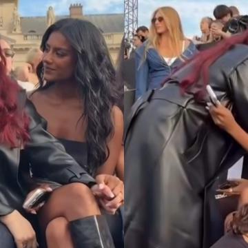 Simone Ashley Discusses Reuniting with Aishwarya Rai at Paris Fashion Week