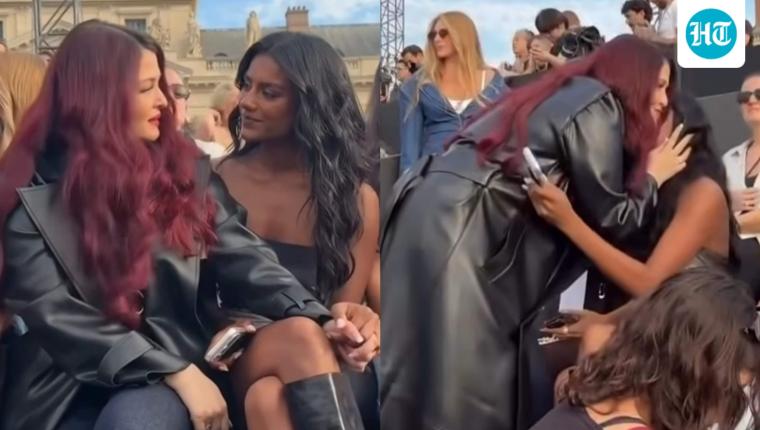 Simone Ashley Discusses Reuniting with Aishwarya Rai at Paris Fashion Week