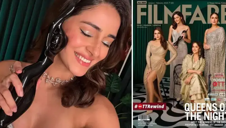 Ananya Panday Recalls Filmfare OTT Awards 2024 Win with Special Throwback