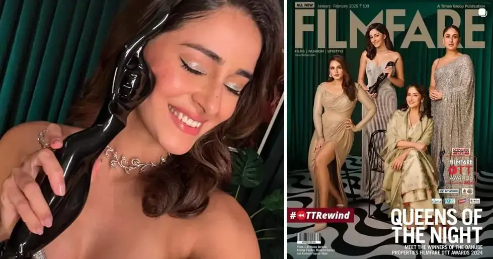 Ananya Panday Recalls Filmfare OTT Awards 2024 Win with Special Throwback
