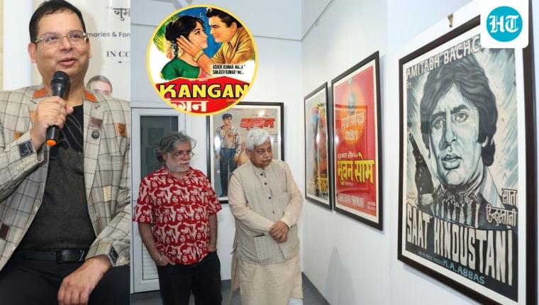 Bioscope 2 Poster Exhibition in Lucknow Celebrates Indian Cinema History