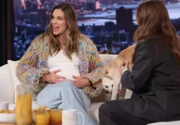 Hilary Swank Recalls Criticism Over Late Pregnancy During Talk Show Appearance