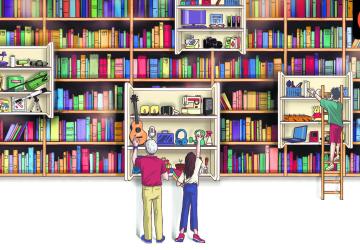 Room of requirement: Why libraries now offer drills, telescopes, 3D printers apart from books