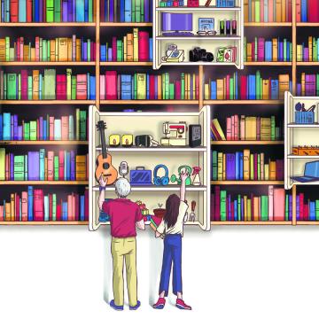 Room of requirement: Why libraries now offer drills, telescopes, 3D printers apart from books