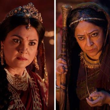 Ramayana character posters reveal Lara Dutta as Queen Kaikeyi and Sheeba Chadha as Manthara
