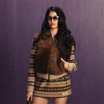 Janhvi Kapoor Represents India at Miu Miu Paris Fashion Week Show