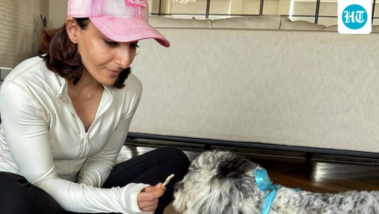 Soha Ali Khan Shares Animal Bond on World Animal Day