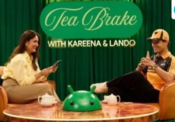 Kareena Kapoor Sits Down With F1 Driver Lando Norris for a Chat
