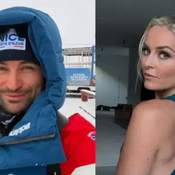 Lindsey Vonn Confirms Romance with Matthieu Bailet on Instagram