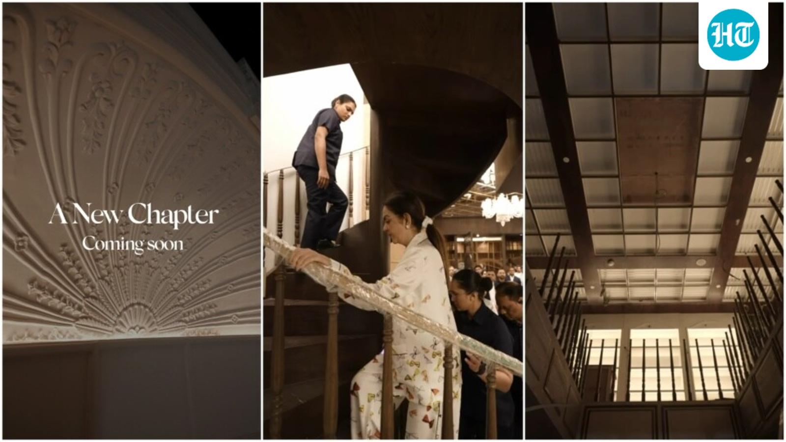 Nita Ambani Teases Mysterious New Space at NMACC Construction Site