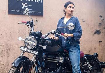Fatima Sana Shaikh Shares Custom Bike Makeover and Stars in Hunkkaar: The Roar