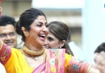 Shilpa Shetty Kundra Reacts to Video of Her Viral Dance at Bappa's Farewell