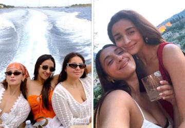 Alia Bhatt Enjoys Mallorca Getaway with Akansha Ranjan Kapoor
