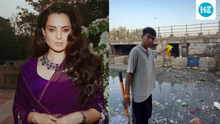 Kangana Ranaut Supports Bittu Tabahi After Cleared Ajnar River Becomes Polluted Again