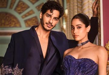 Janhvi Kapoor and Ishaan Khatter Front KALKI’s New Couture Collection 'The Celestial Nights'