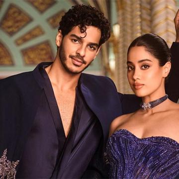 Janhvi Kapoor and Ishaan Khatter Front KALKI’s New Couture Collection 'The Celestial Nights'