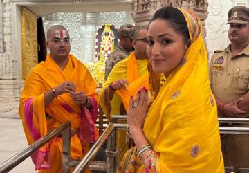 Yami Gautam Dhar Visits Ayodhya's Ram Mandir Ahead of Nayyi Navelli Release