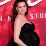 Anne Hathaway Debuts Baby Bump at Verity Premiere