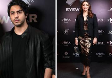 Aryan Khan and Gauri Khan Attend D’YAVOL X Eyewear’s Retail Debut in Mumbai