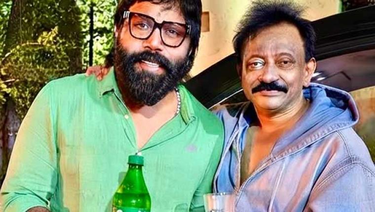 Ram Gopal Varma Poses With Sandeep Reddy Vanga and Shares Playful Caption