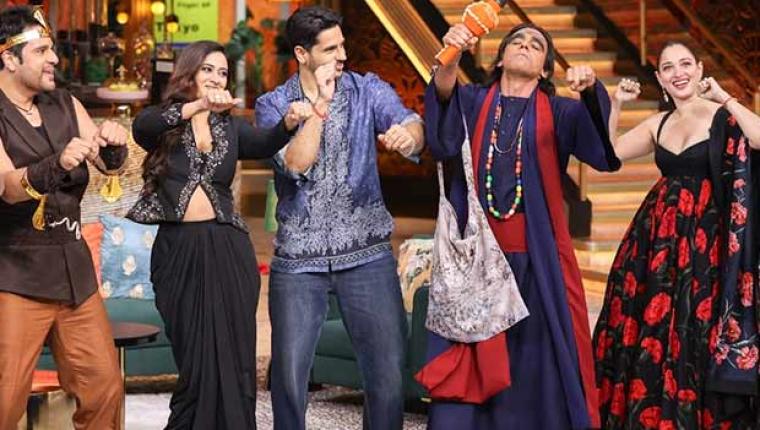 Sidharth Malhotra and Tamannaah Bhatia Bring Ghost Stories to The Great Indian Kapil Show