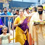 Rishab Shetty Visits Kollur with Family for Dasara