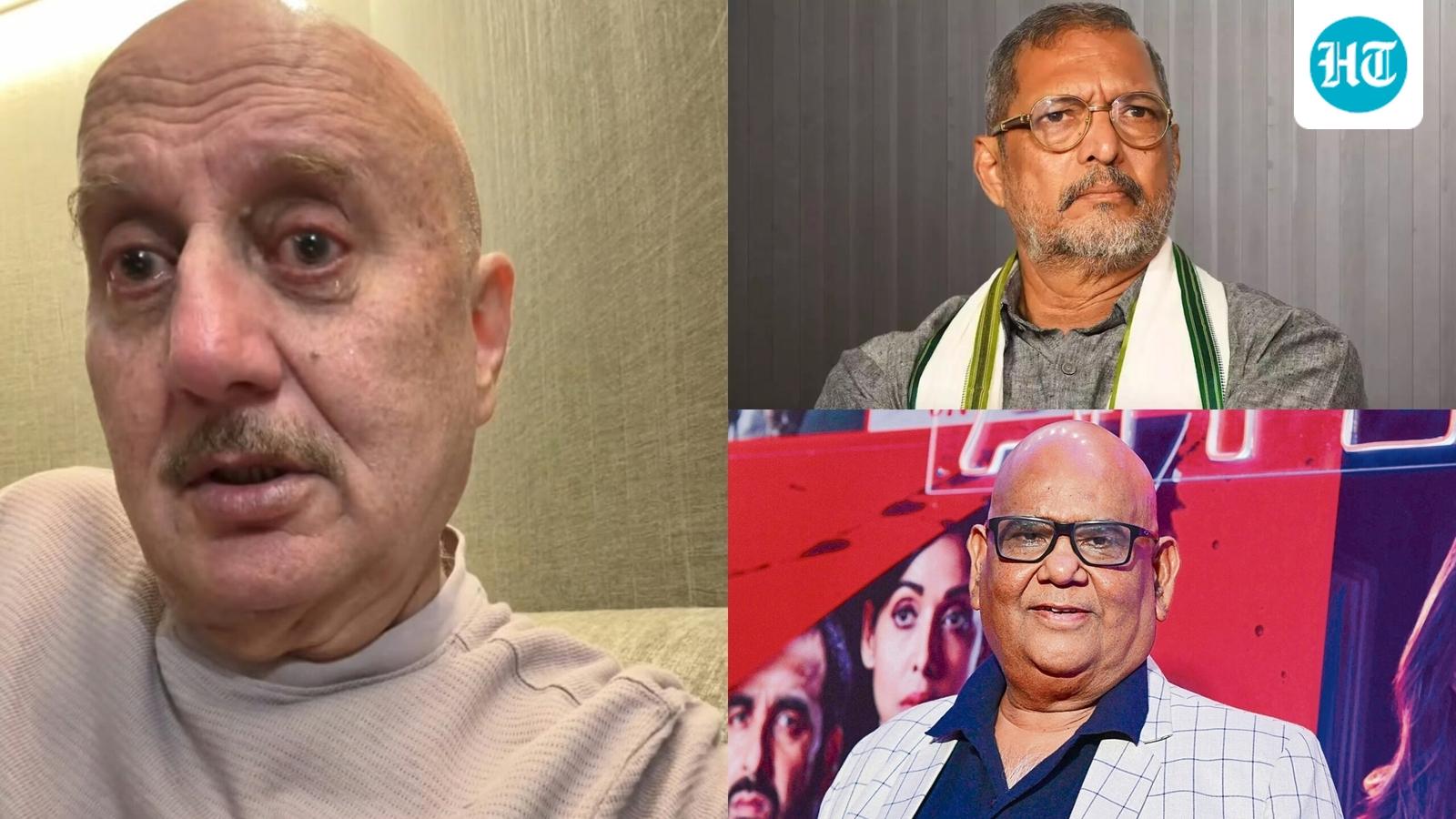 Anupam Kher Mourns the Death of Friend Nana Patekar