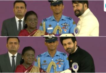 Mammootty and Kartik Aaryan Win Best Actor National Awards