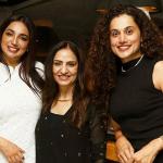 Taapsee Pannu and Kanika Dhillon Celebrate Gandhari Success with Netflix