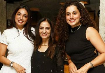 Taapsee Pannu and Kanika Dhillon Celebrate Gandhari Success with Netflix