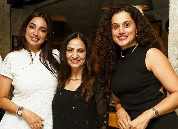 Taapsee Pannu and Kanika Dhillon Celebrate Gandhari Success with Netflix