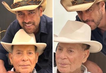 Salman Khan Shares Photos With Father Salim Khan in Cowboy Hats