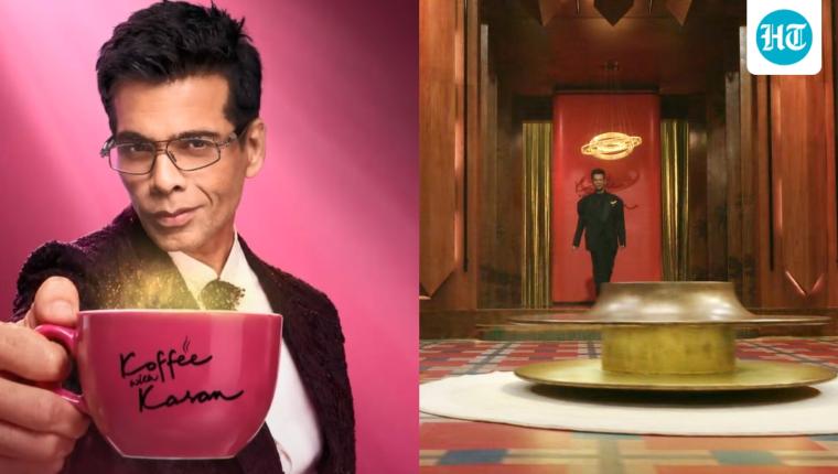 Step Inside the Final Season of Koffee With Karan Set