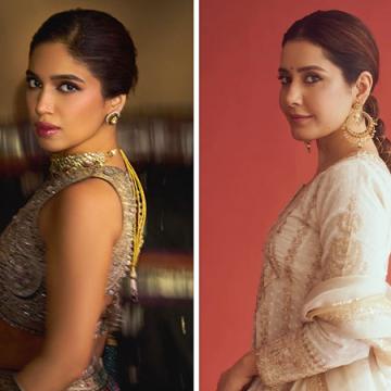 Bhumi Satish Pednekkar to Raashii Khanna: 5 Bollywood Actresses Showing Ways to Dress Up This Navratri
