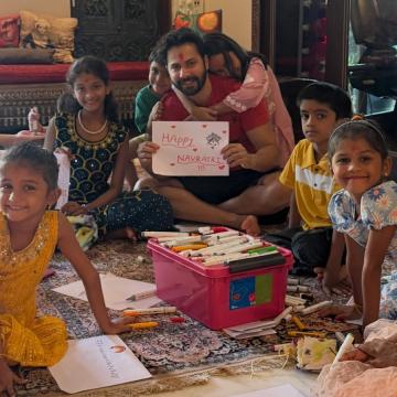 Varun Dhawan Shares Glimpse of Kanya Pujan Celebrations for Navratri 2026