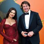 Avneet Kaur Poses with Tom Cruise at London World Premiere of Digger