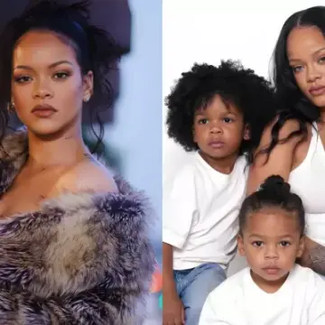 Rihanna Shares Photos of Youngest Child Rocki on Instagram