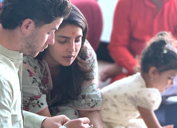 Priyanka Chopra Jonas Celebrates Dussehra at Home with Nick Jonas and Malti Marie