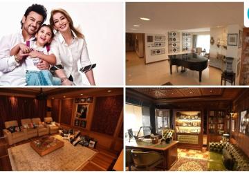 Adnan Sami Showcases Luxurious Mumbai Home and Memorabilia