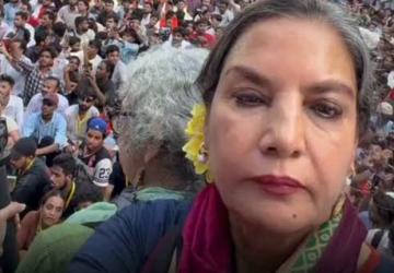 Shabana Azmi Joins CJP Protest in Mumbai Over Electoral Rolls