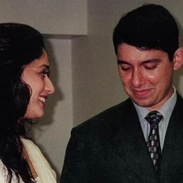 Madhuri Dixit and Shriram Nene Celebrate 27th Anniversary